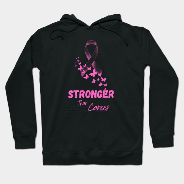 Stronger Than Cancer Hoodie by smkworld